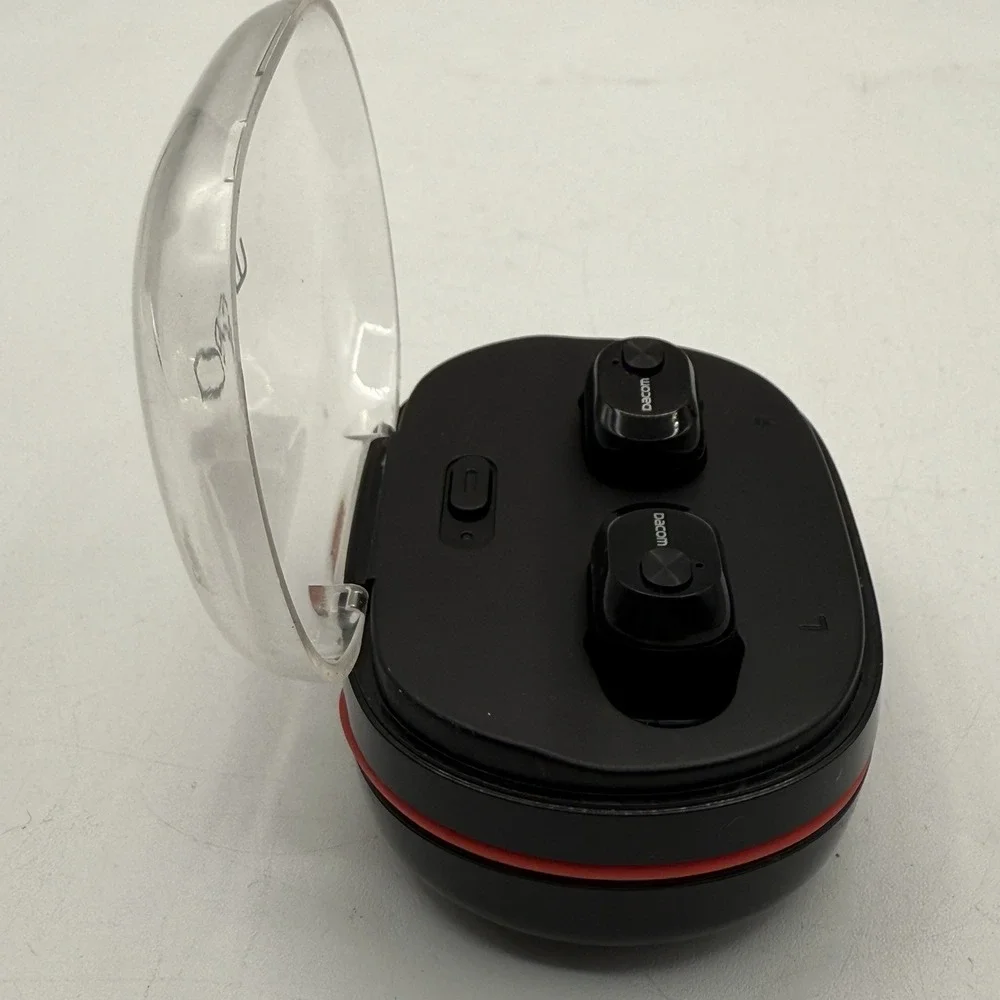Dacom K6H Pro V.5 TWS True Wireless Earbuds Earphones Mini Twins Headset - BLACK